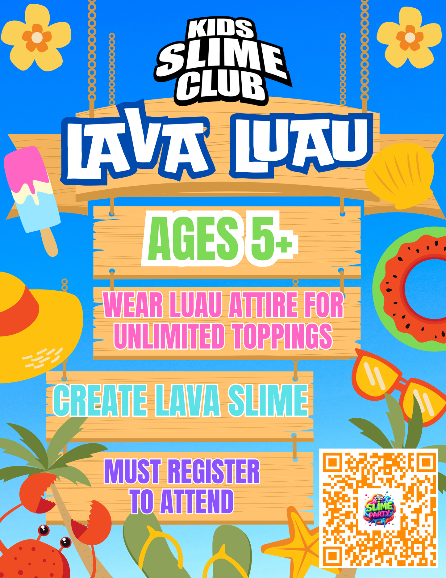 Lava Luau Workshop | Jan 24