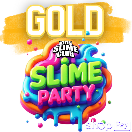 Gold Slime Party Package