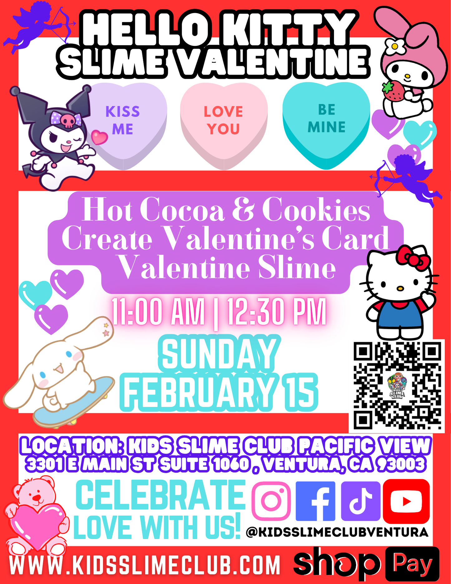 Hello Kitty Valentine Workshop | Feb 15