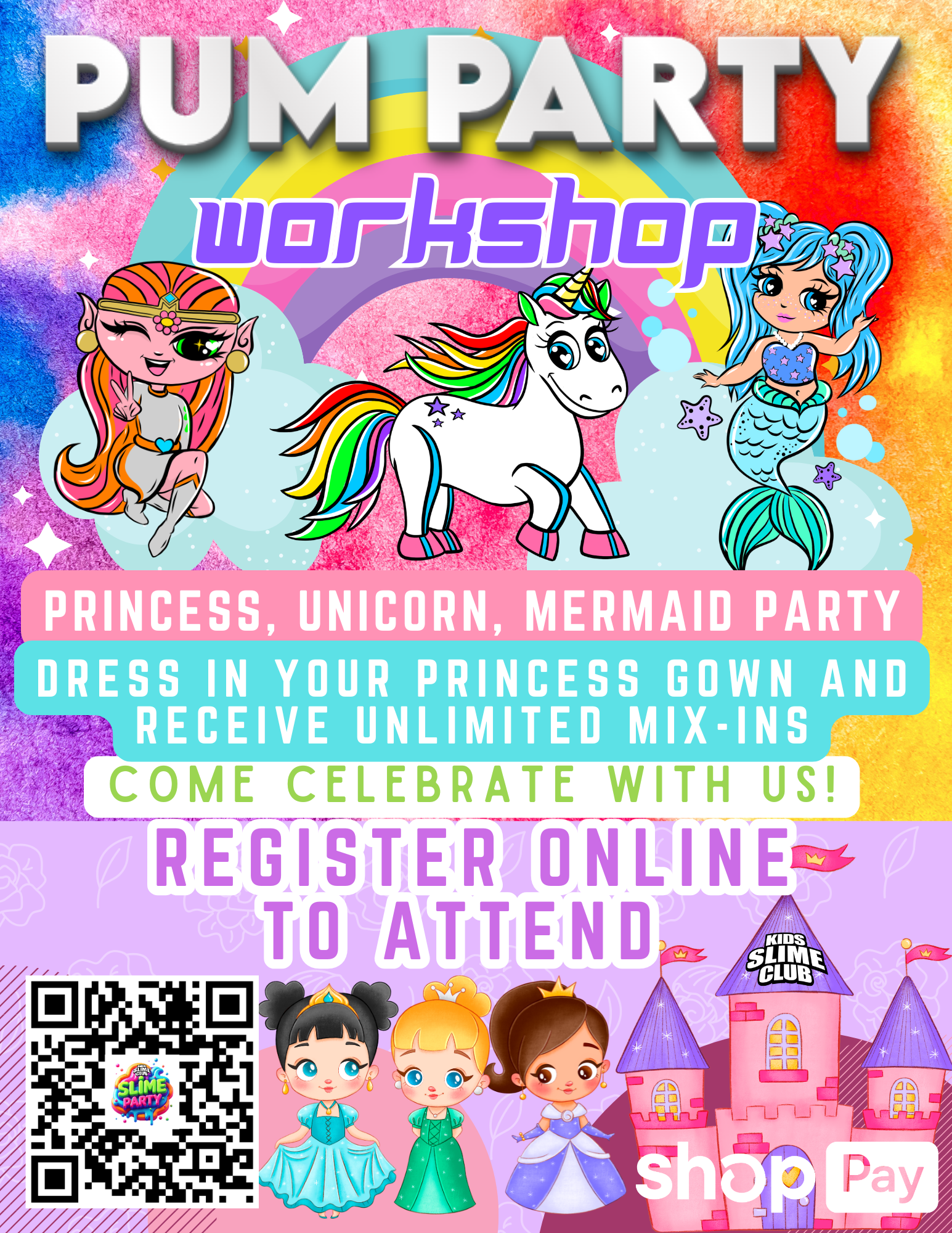 PUM Party Workshop | July 11