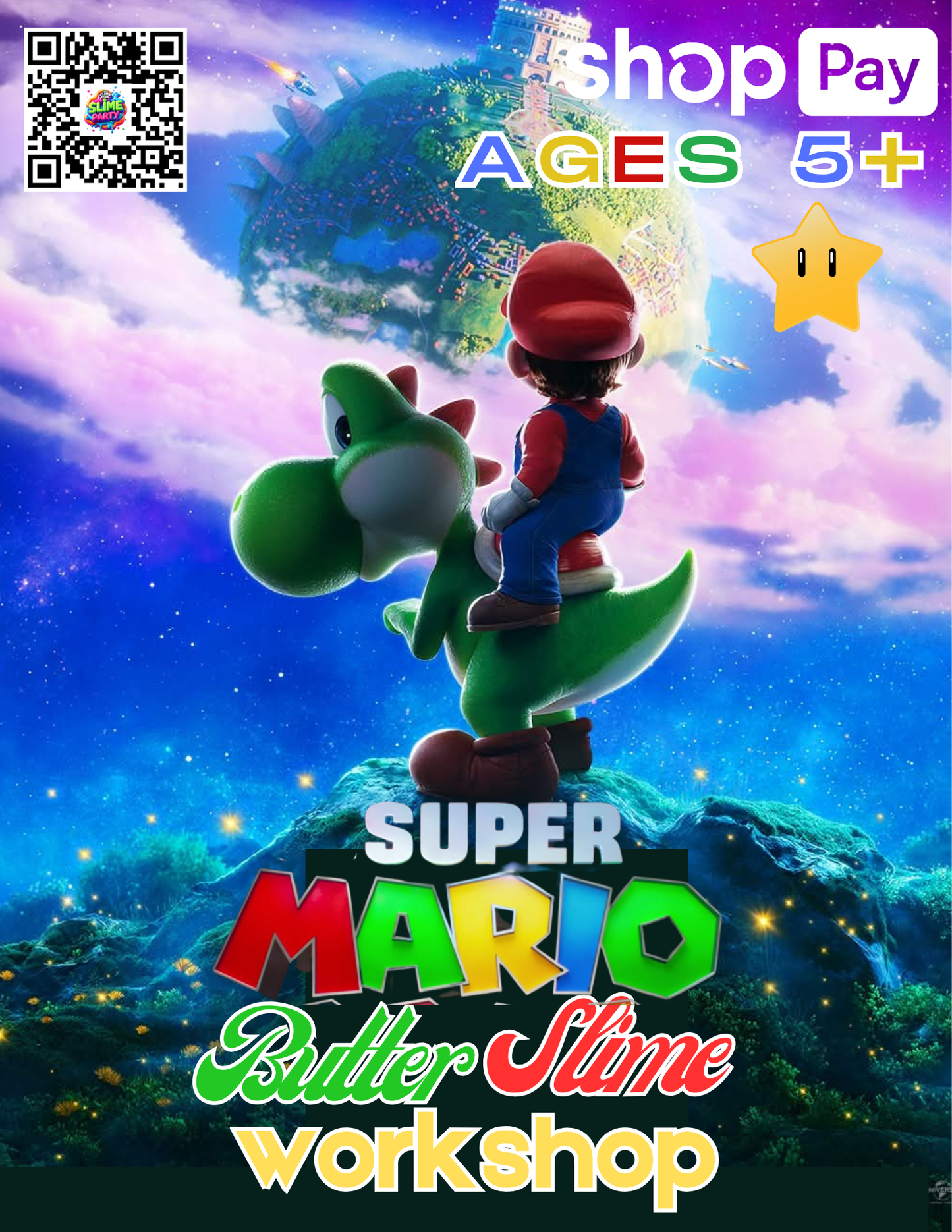 Super Mario Galaxy Workshop | April 3