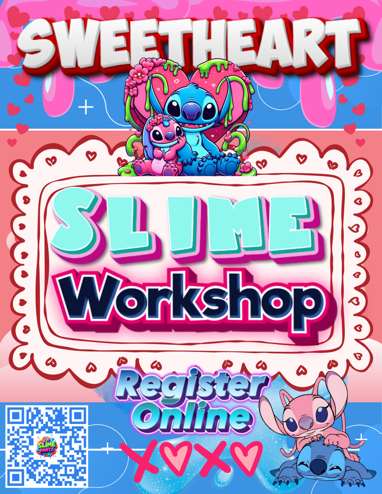 Stitch & Angel Sweetheart Slime Workshop | Feb 8