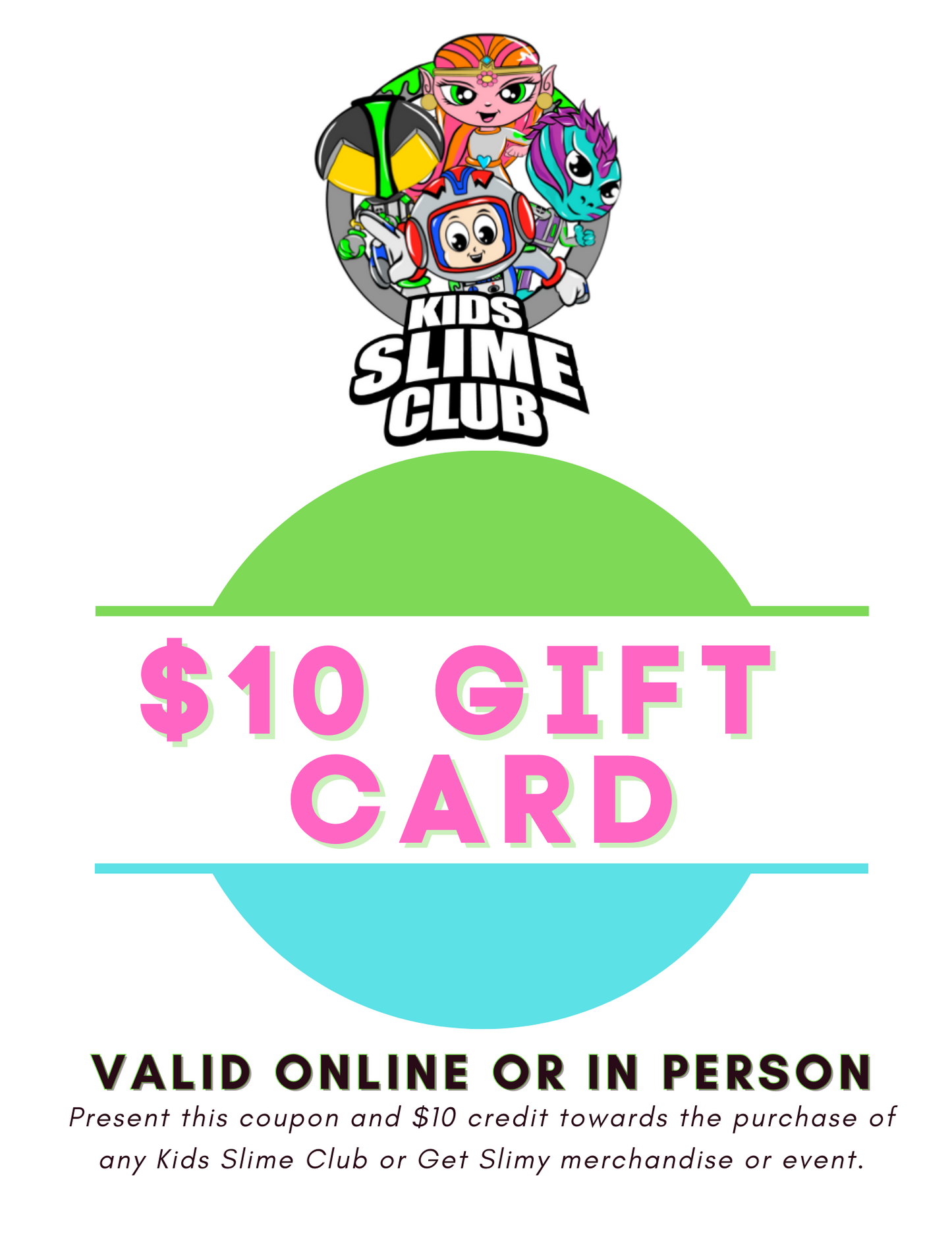 $10 Gift Card