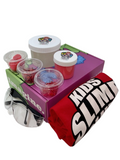 Kids Slime Club Rad Red Get Slimy Box | The Ultimate Slime Lovers Experience | Super Soft Cloud Slime 2.0 | X-Large Slime With Color Matching Toppings To Mix In | Safety Glasses | Mess-Free Fun For Ages 2 And Up | Visit Our Online Slime Shop At www.KidsSlimeClub.com | Download Our Free Mobile App Available On Google Play & Apple App Store